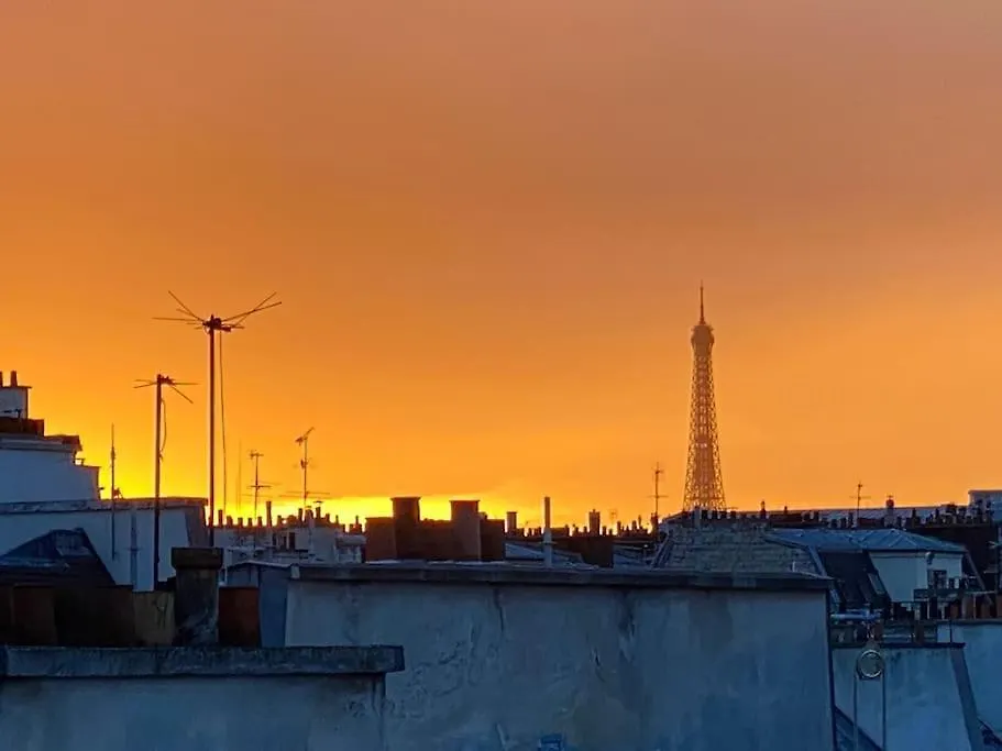 Penthouse With Terrasse And View On Eiffel Tower Apartment Paris France