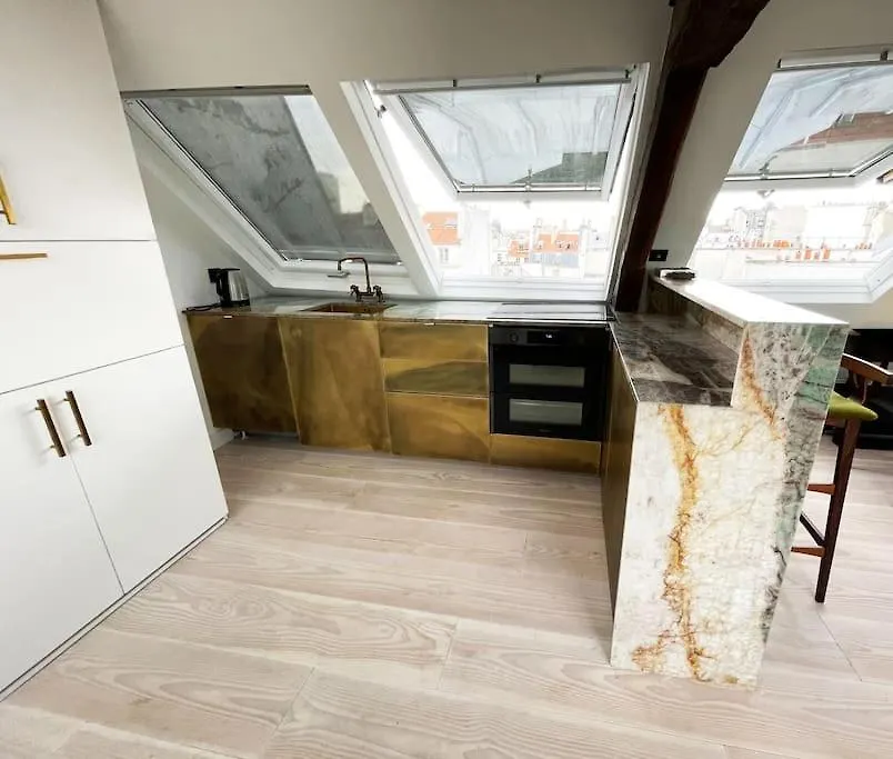 Penthouse With Terrasse And View On Eiffel Tower Apartment Paris