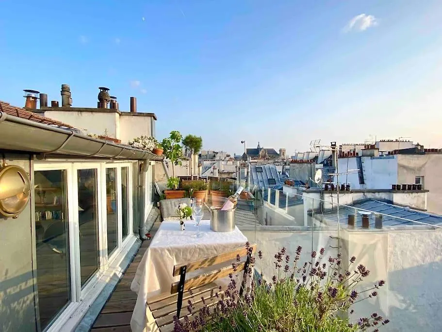 Penthouse With Terrasse And View On Eiffel Tower Apartment Paris