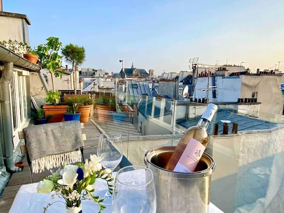 Penthouse With Terrasse And View On Eiffel Tower Apartment Paris